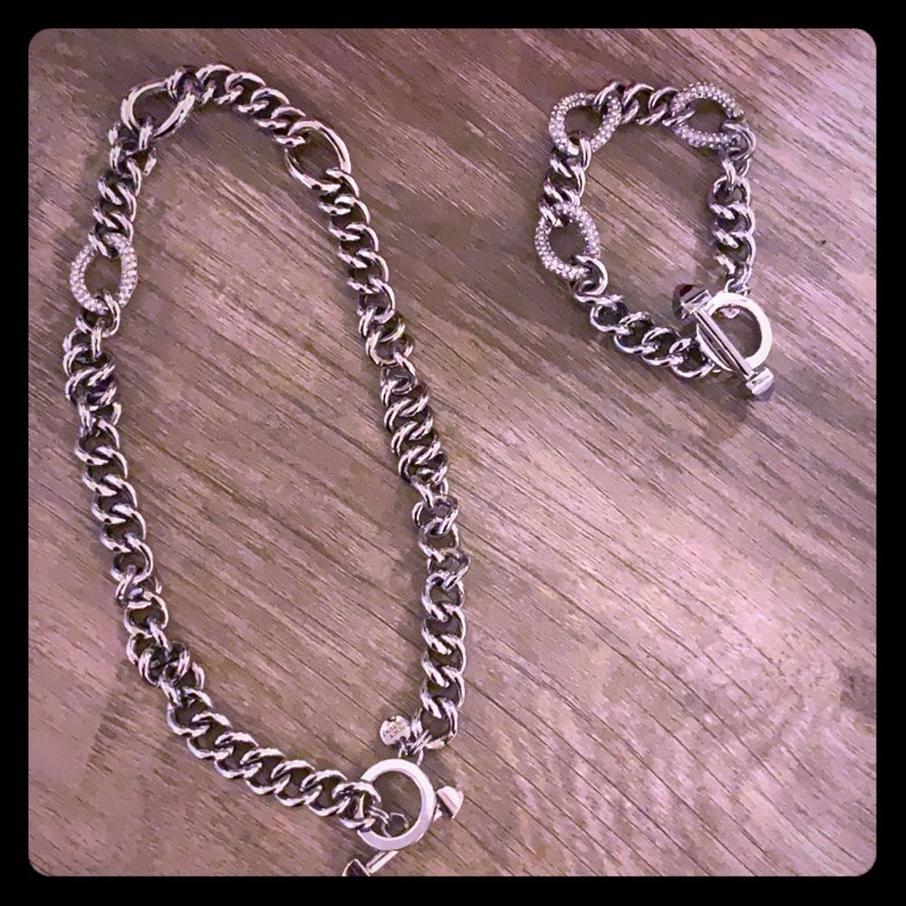 Juicy Couture necklace & bracelet set